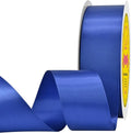 Double Face Cobalt Blue Satin Ribbon 1-1/2 inch X 50 Yards Polyester Cobalt Blue Ribbon for Gift Wrapping Very Suitable for Weddings Party Hair Bow Invitation Decorations and More