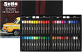 Soho Urban Artist Oil Pastels 52pc Set - Extra Soft, Blendable, Highly Pigmented and Vibrant, Ideal for Artists, Professionals, Students - Suitable for Drawing, Sketching, Layering, and Scraping
