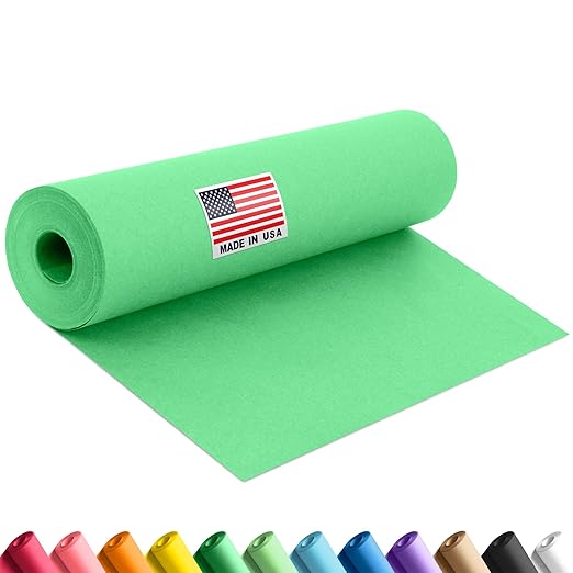 12" x 1200" (100 ft) Christmas Green Construction Paper Roll – Made in USA Construction Kraft Paper for School Projects, Crafts, DIY, Art, Decorations - Safe for Kids