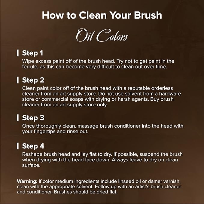 Silver Brush Limited 2632-8 Monza Short Filbert Paintbrush for Oil, Acrylic, and Heavy Body Paints, Size 8, Long Handle