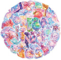 Various Candy Stickers for Boy Girls Kids|50 Pcs|Exquite Clear PET Waterproof Stickers for Laptop Computer Phone Tablet Flasks Water Bottle Notebook Scrapbook,Trendy Decals Pack(Sparkling Candy)