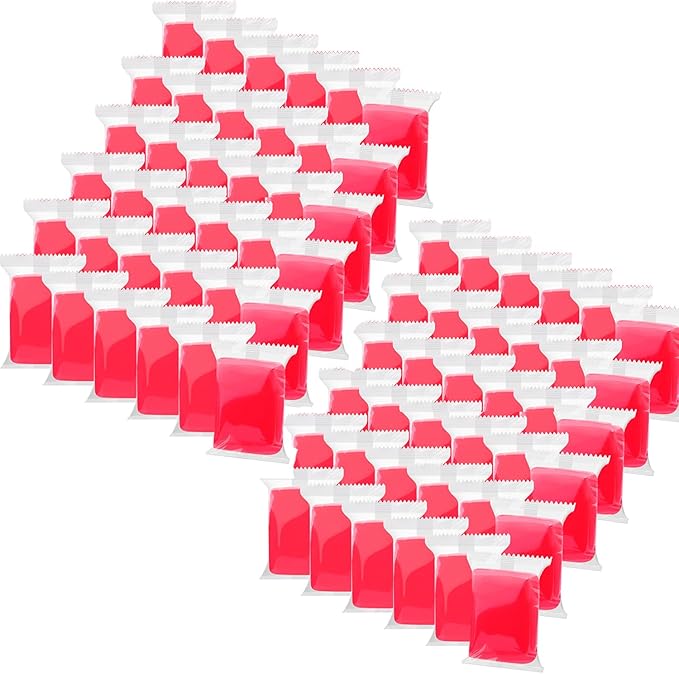 Red Air Dry Clay 72 Packs Foam Clay Air Dry Foam Clay for Kids, Crafting Clay, Moldable Super Light Weight Clay Perfect for Arts, Crafts, Classroom Teaching