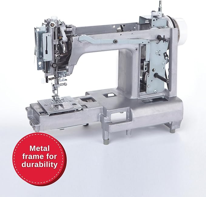 SINGER MX231 Lightweight & Portable Sewing Machine with Accessory Kit & Foot Pedal | 97 Stitch Applications, LED Light & 1-step Buttonhole | Great for Crafts & Mending