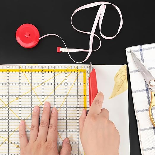 Ruler Grips, Transparent Quilting Rulers, Non-Slip Silicone Ruler Rings, Quilt Template Grips with Strong Adhesive (Strip, 10PCS)