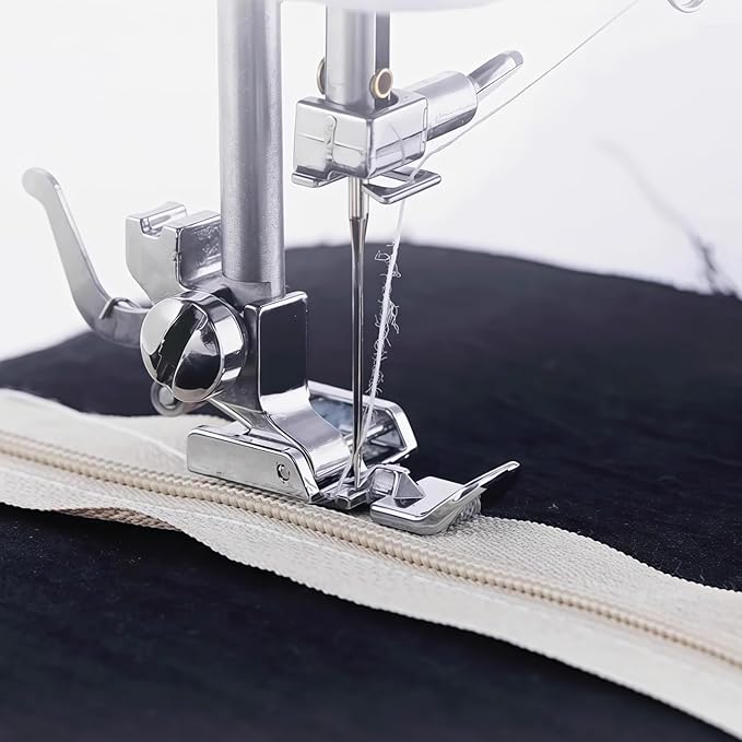 Mini Sewing Machine, Electric Portable Sewing Machine for Beginners, 12 Stitch Dual Speed with Foot Pedal Sewing Kit