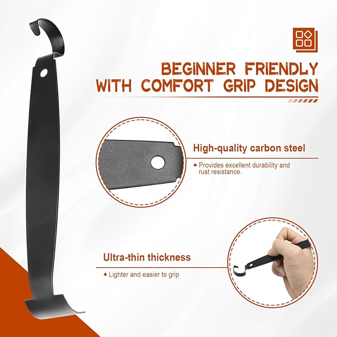 Pottery Trimming Tools, Double-Ended Clay Sculpting Tool with Sharpened Edges, Ceramic Tools for Wheel Trimming, Smoothing & Detail Work, Professional Pottery Supplies for Artists & Crafters