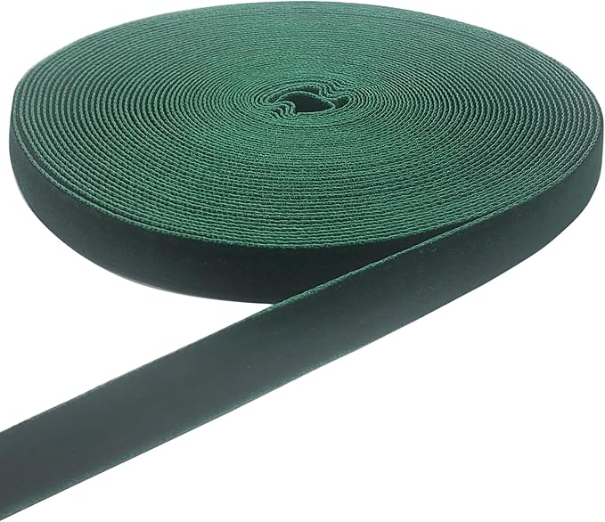 10 Yards Dark Green Velvet Ribbon