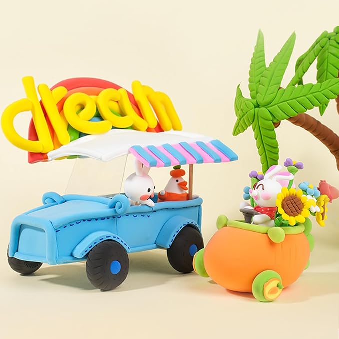 Cutedeer Air Dry Modeling Clay - 6 Colors, 1.3lb Soft Foam Molding Clay, DIY Creative for Kids Adults Arts & Crafts Project Supplies(1.3lb - 6 Colors)
