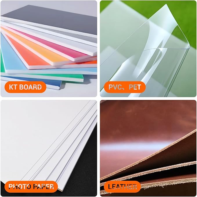 27 1/2" Manual Paper Trimmer with Double Scale Ruler, Precision Sliding Cutter for KT Board, Photo Paper, PVC & PET, Includes 30 Extra Blades