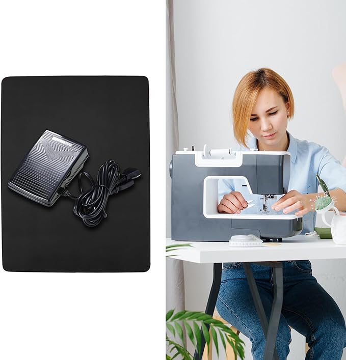 QEES Sewing Machine Muffling Mat,Non Slip Sewing Machine Mat Reduce Vibrations & Movement .Quilting Supplies Accessories for Women Sewing Enthusiast
