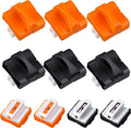 Mudder 10 Pieces Paper Cutter Replacement Blade Cutting Replacement Blades Refill for A4 Black and White Paper Trimmer(Black, Orange)