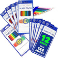 Color Swell Bulk Colored Pencils – 12 Sets, 144 Pre-Sharpened Assorted Vibrant Colors – Ideal for Kids, Teachers, and Classroom Supplies