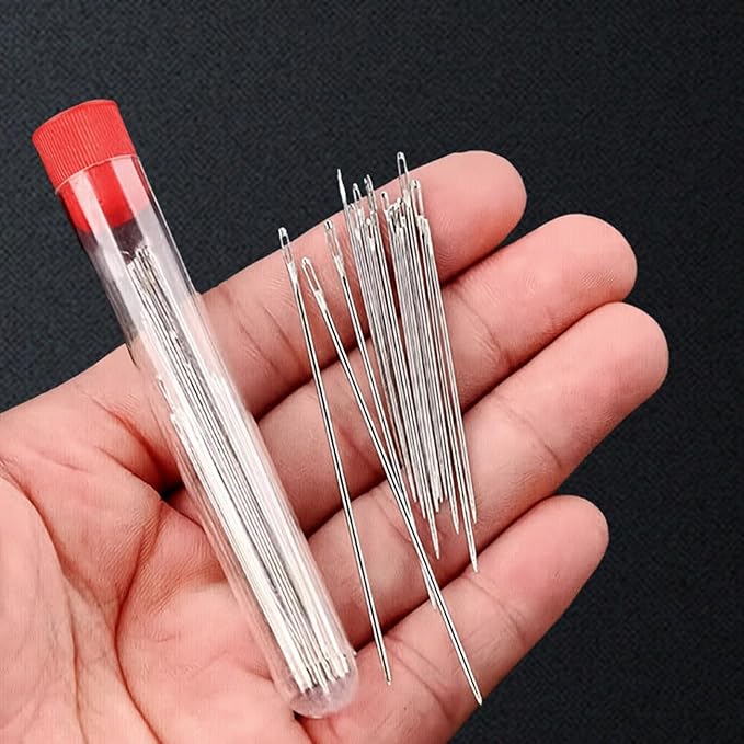 37PCS Sewing Tool Set, Needles Thread Hand Repair Tools, Portable DIY Hand Made Craft Set, Sewing Working Kit for Beginners, Professional DIY Lovers (2SETS)