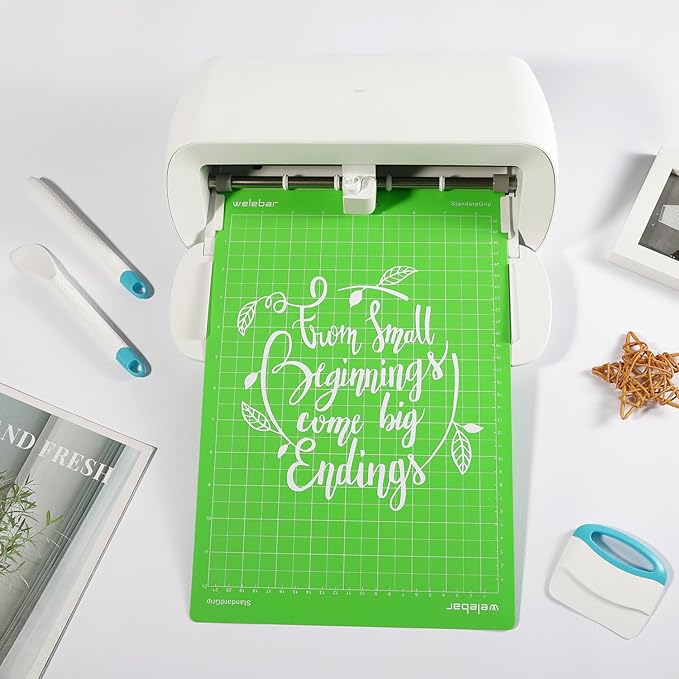 8.5"x12" Cutting Mats Compatible with Cricut Joy Xtra, 3 Pack Standard Adhesive Non-Slip Cut Mat for Sewing Quilting Crafts