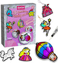 skyenchant 3D Foam Painting Kit for Kids, DIY Aqua Puffing Art to Inflate, Creative Gift for Girls & Boys Ages 4-10, Christmas Birthday Travel Present（Princesses & Unicorns）