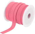 MECCANIXITY 1/2 Inch Single Fold Bias Tape Polyester Continuous Bulk Bias Tape for Sewing, Seaming Quilting Hemming Binding Crafts (Bright Red 25 Yards)