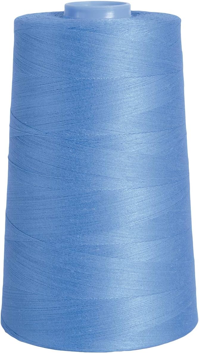 Connecting Threads 100% Cotton Essential Thread 5000 Yard Cone (French Blue)