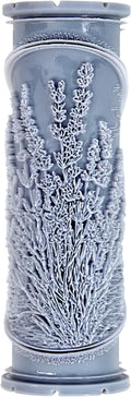 Lavender Clay Texture Roller (4") - Flower Set #02 - Embossing Pattern Roller for Polymer & Ceramic Clay, Pottery & Crafts
