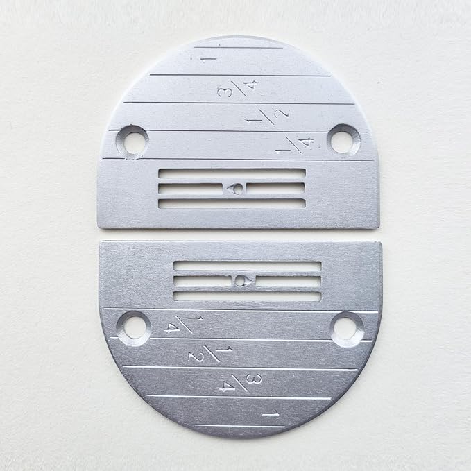 2PCS #147150LGW Industrial Sewing Machine Needle Plate Compatible with JUKI Brother Singer Single Needle Sewing Machines