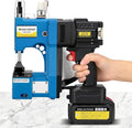 Cordless Bag Closer Machine, Adjustable Speed Industrial Bag Closing Machine Bag Sewing Machine Automatic Thread Cutting Machine for Packing Woven Bags Non-Woven Fabrics Leather GS8-073D