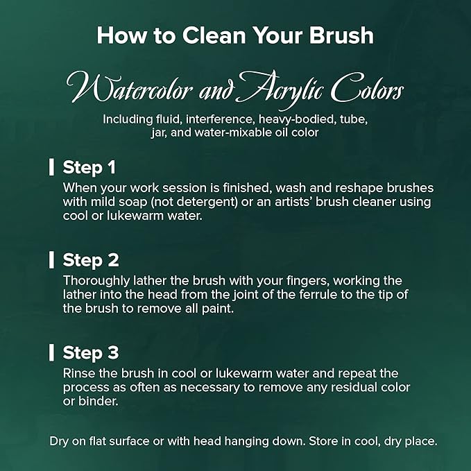 Silver Brush Limited 2503S4 Ruby Satin Filbert Brush for Fluid and Flow Acrylics, Size 4, Short Handle