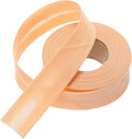 MECCANIXITY 1 Inch Single Fold Bias Tape Polyester Continuous Bulk Bias Tape for Sewing,Seaming Quilting Hemming Binding Crafts (Light Orange 10 Yards)