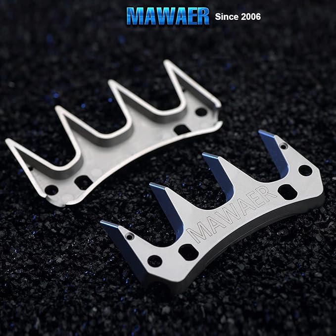 4-Point Universal Replacement Shearing Blades, Compatible with Oster, GDJOB, TAKEKIT, BEETRO, Dragro, Lister, Heiniger Sheep Clippers 440C Materials