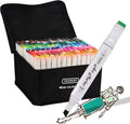 Alcohol Markers, 168 Colors Dual Tip Art Marker, Drawing Markers, Coloring Marker for Sketching Adult Coloring