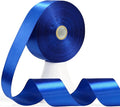 60 Yards Blue Ribbon 1-1/2 Inch, Solid Royal Blue Satin Ribbon for Gift Wrapping, Crafts, Flower Bouquet, Wedding, Baby Shower, Festival, Christmas, Halloween