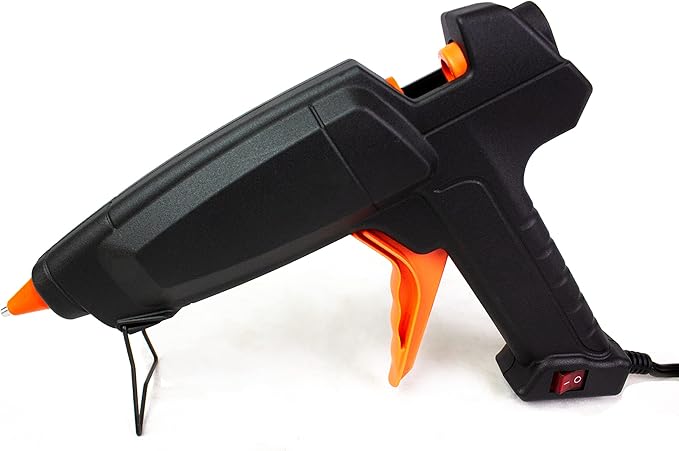 ASA 200 Watt High-Temp, High Output Full Size DIY Hot Melt Glue Gun for 7/16” Glue Sticks – Best for DIY Projects Like Woodworking, Home Repairs, Crafting, and Fabrication