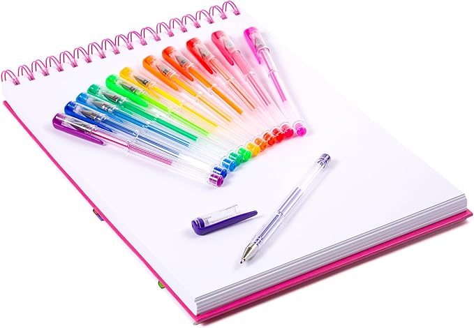 VOTUM Sketch Book: Personalized Artist Sketchbook: Sketching, Drawing and Creative Doodling. Notebook and Sketchbook to Draw and Journal with Stickers and Pens (Groovy)