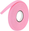 MECCANIXITY 2/5 Inch Double Fold Bias Tape Polyester Continuous Bulk Bias Tape for Sewing,Seaming Quilting Hemming Binding Crafts (Pink 10 Yards)