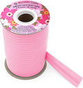 Mandala Crafts 3/4 Inch Single Fold Bias Tape for Sewing, Quilting, Piping, Hemming, Blanket & Quilt Binding – 40 Yards Pink Fabric Seam Binding Tape