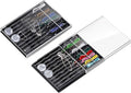 HESTYA 2 Boxes (20 Pcs) Pre Threaded Needles for Hand Sewing Needles and Thread Box Quick Sewing Kit Prethreaded Kits