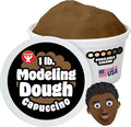 Hygloss Play Modeling Dough for Kids – Multicultural Skin Tones – Safe & Non-Toxic Sensory Dough for Arts & Crafts – Play Clay for Toddler Activities, Preschool Classroom Must-Haves (1 lb, Cappuccino)