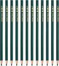 PATIKIL Medium Green Colored Pencils Set,12 Pcs Oil Color Pencils Wooden Coloring Drawing Pencil for Artists Art Painting