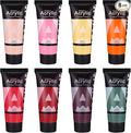 AUREUO Harvest Acrylic Paint Set - 8 Winter Color Tubes 0.71 Fl Oz / 21ml for Crafts, Holiday Decor, Gift for Painters