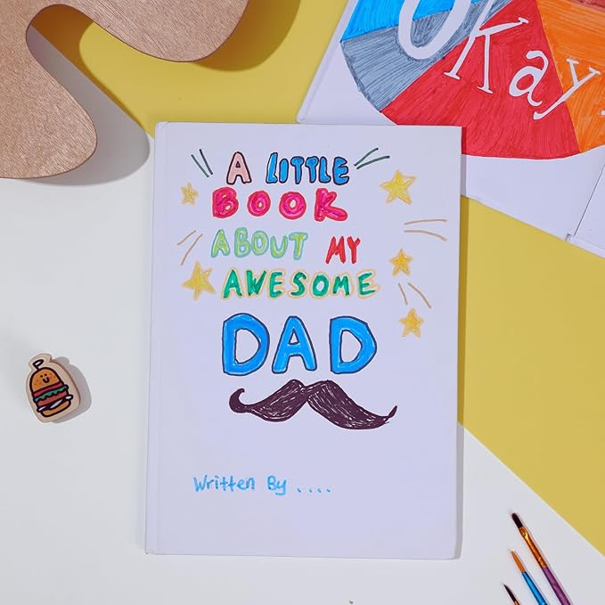3 Pack Hardcover Blank Book,7x10 Inch Unlined Sketchbook Journal - 18 Sheets/36 Pages Each, Bulk Pack of White Hardcover Blank Books for Writing, Drawing Make Your Own Book, Multi-Purpose for Students & Adults