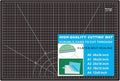 WORKLION Self Healing Cutting Mat: 24 x 36 inch Large Double Sided 5-Layer Gridded PVC Cut Mat for Sewing & Quilting & Scrapbooking & Arts and Crafts Projects (Green/Black)…
