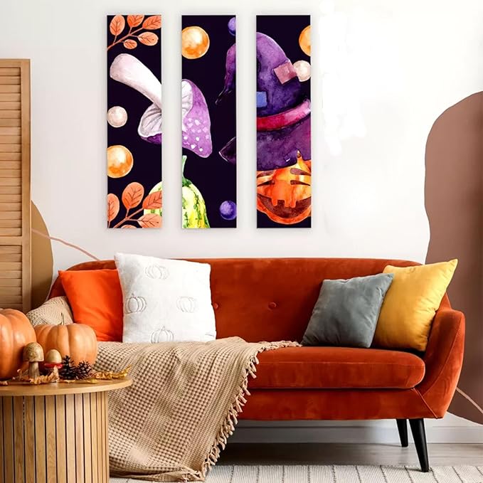 Stretched Canvas for Painting 4x12 Inch (3Pack) - 100% Cotton Triple Primed White Artist Canvas Boards, Blank for Acrylic, Oil, Watercolor - Professional Art Supplies