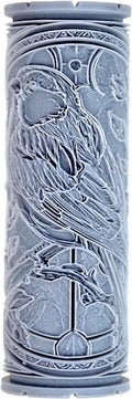 Goldfinch Clay Texture Roller (4") - Bird Set #02 - Embossing Pattern Roller for Polymer & Ceramic Clay, Pottery & Crafts