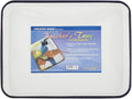 Creative Mark Butcher Tray Palette - 11 x 15 Inches - Triple Coated Enamel Tray Palette for Painting, Color Theory, Mixing, and More