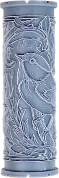 Chickadee Clay Texture Roller (4") - Bird Set #02 - Embossing Pattern Roller for Polymer & Ceramic Clay, Pottery & Crafts