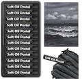 qianshan Soft Oil Pastels Set of 12 Single Colors,Soft Texture Vibrant and Creamy Oil Crayons Pastels Art Supplies.Black