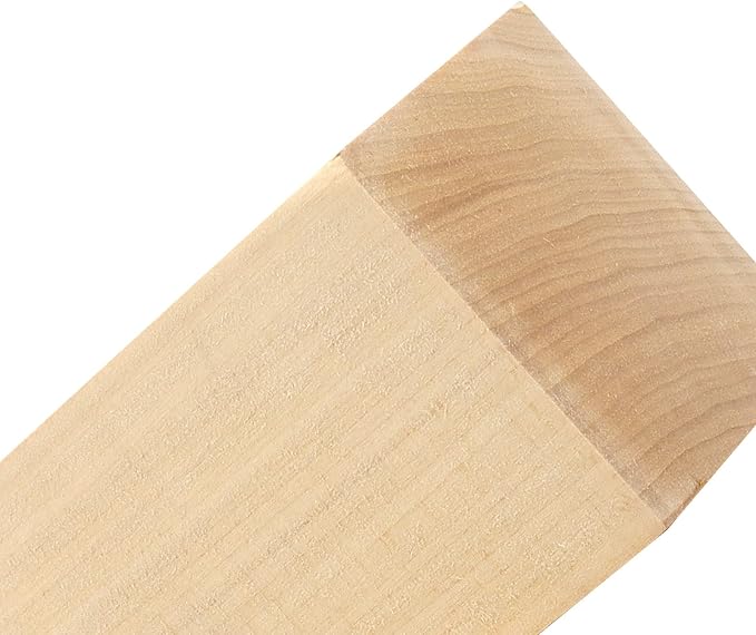 KINJOEK 6 PCS 6 x 3 x 3 Inch Basswood Carving Blocks, Unfinished Whittling and Carving Block for Wood Craft