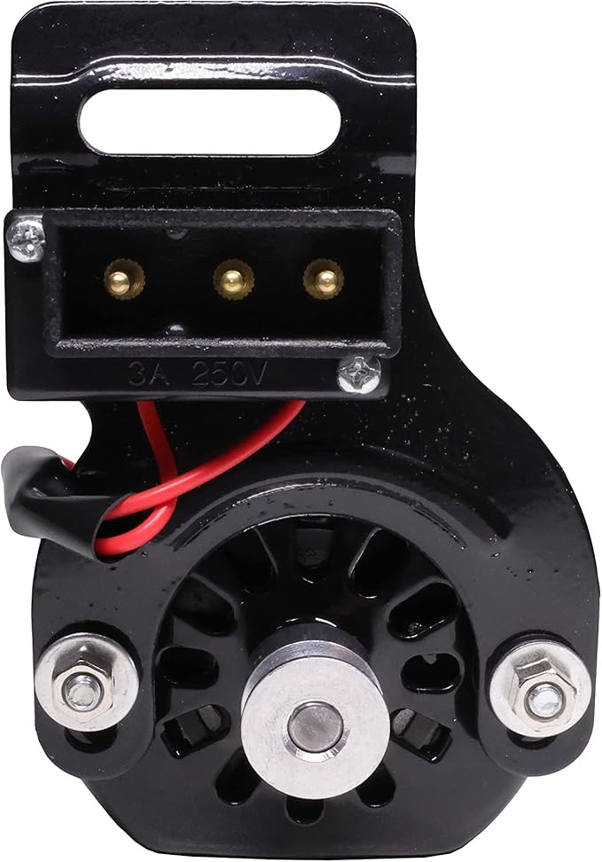 HimaPro Home Sewing Machine Motor(Black) with Foot Pedal, Motor Belt, Bracket, Bolts, and Carbon Brush