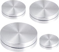 4 Pack Ceramic Clay Pottery Throwing Trimming Spinner Tool, 25mm/30mm/38mm/45mm Clay Spinner for Pottery, Suitable for Professional Ceramic Production and Carving Artists（Comes with Storage Box）