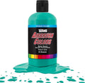U.S. Art Supply Opaque Aqua Blue Acrylic Special Effects Airbrush Paint - 8oz Ready to Spray Air Brush Paint for Nails, Models, Fabric - Water-Based Air Brush Painting