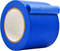 WOD MTC5 Colored Masking Tape, Blue, 12 inch x 60 yds. Colorful Teacher Painters Tape for Fun DIY Art & Crafts, Lab Labeling, Writable & Classroom Decorations