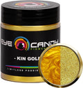 Eye Candy Pigments Premium Gold Mica Powder - Kin Gold (25gr) - for Epoxy, Resin, Soap, Paint, Woodworking, Acrylic Pouring, Bath Bombs, Fishing Lures - DIY Arts and Crafts Additive